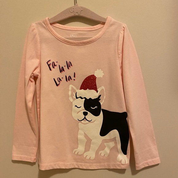 NWOT- Epic Size 4T Christmas Top - Picture 1 of 5